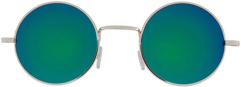 OWL Round Sunglasses Metal Frame Hippie Sunglasses UV400 Polycarbonate Circle Lens John Lennon Sunglasses for Men Women - Image 1